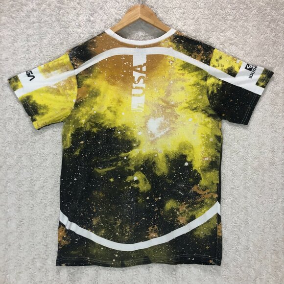 Southpole Graphic T-Shirt Astronaut USA Flag Print‎ Short Sleeve Size Medium - Picture 6 of 6